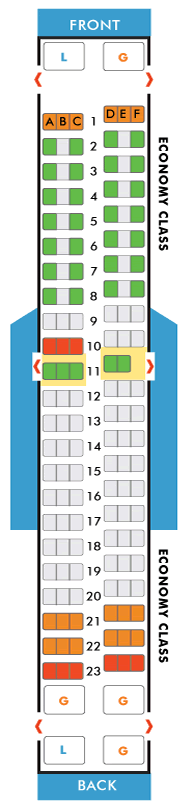 Airline Seating Charts For All Airlines Worldwide Find Out Where