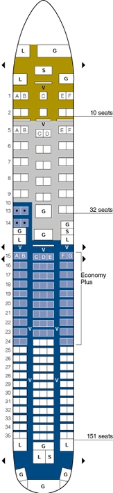 Tame Airlines Seating Chart